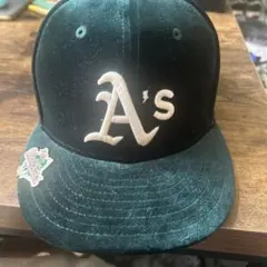 New Era 59FIFTY A's ベロアキャップ 7 1/2 限定