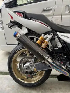 ホーネット　オーバーレーシング　スリップオンマフラー ホーネット250 オーバーレーシング スリップオンマフラー over - メルカリ