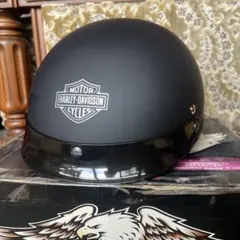 Harley-Davidson 半帽ヘルメット DOT認証 マットブラックのサムネイル
