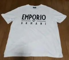 【美品】EMPORIO ARMANI Tシャツ Lサイズ ホワイト