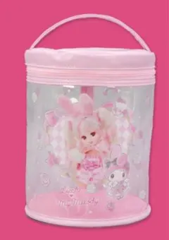 新品 LiccA×My Melody Kuromiおめかしクリアバニティポーチ