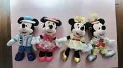 ディズニー　マスコット　4体セット