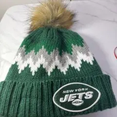 NFL NY JETS 女性用ニット帽