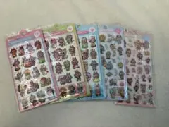 ボンボン風シール　５枚セット