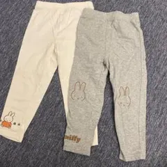 ミッフィー　キッズ　ベビー　レギンス　ズボン　スパッツ　90