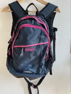 Coleman バックパック ブラック ピンク