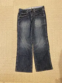 y2k 平成ファッション ストレートデニムのサムネイル