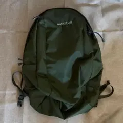 ☆美品！mont-bell モンベル トラベルデイパック25 ダークグリーン☆