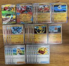 メガルカリオex デッキパーツ32枚セット(ハリテヤマ・ルナトーンなど)