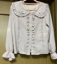 evelyn くすみピンクブラウスのサムネイル