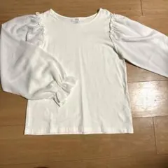 キッズ☆ブラウス風ロングTシャツ☆160サイズ