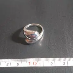 シルバー ドームリング ビッグ オープンフリーサイズ オリジナル #C361-2