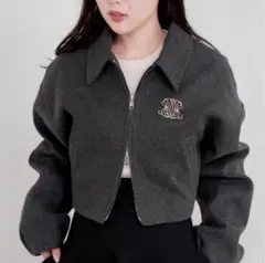 ショート丈 ブルゾン