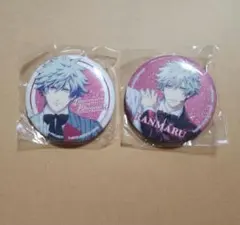うたプリ タブナイ 黒崎蘭丸 ガチャガチャ 缶バッジ 2個セット