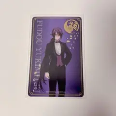 刀剣乱舞 大本丸博 箔押しクリアカード 不動行光