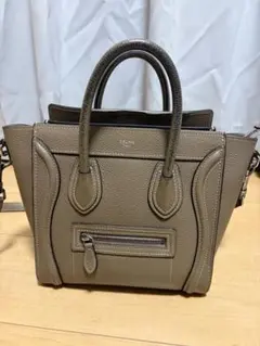 CELINE ベージュ ハンドバッグ
