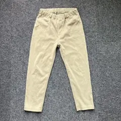 無印良品　キッズ ロングパンツ オリーブ 110cm