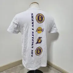 NBA レイカーズ レブロン・ジェームズ Tシャツ【S】白 背番号6 バスケのサムネイル