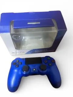 青色 DualShock 4 コントローラー 箱付き
