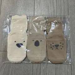 【新品未使用】ベビー 滑り止め付き 靴下ソックス 3足セット L 14〜16cm