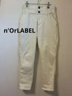 n'OrLABEL ノアールレーベル ハイウエストデニムパンツ ホワイトサイズ2のサムネイル