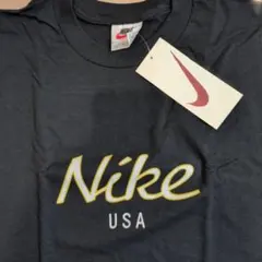 Nike USA Tシャツ XL 黒 白タグ