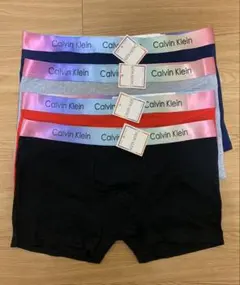 Calvin Kleinメンズ下着 4点セット快適ストレッチボクサーパンツ新品
