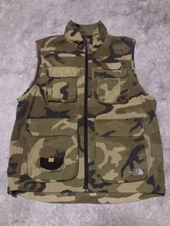 THE NORTH FACE カモフラージュ ベスト XL 稀少