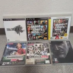 プレステ3　ソフト　ファイナルファンタジー　グランドセフトオート　まとめ売り