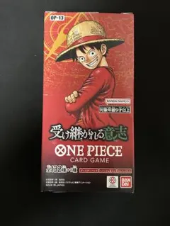 ワンピースカード 受け継がれる意志 box テープカット - メルカリ