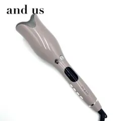 【美品】and us オートカール ヘアアイロン 2215/AUSEL-109