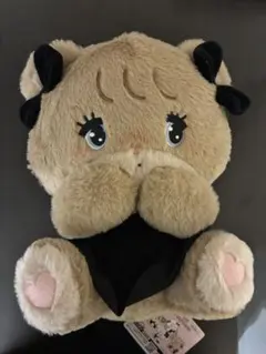 mikko characters BLACK RIBBON BIGぬいぐるみラテ