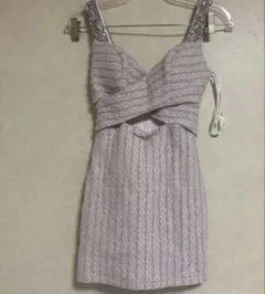 ビーズ装飾タイトドレス ナイトドレス ANGLE R