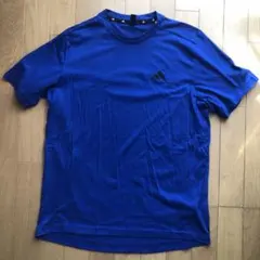 アディダス　adidas 半袖Tシャツ　ネイビー　AEROREADY　Ｌ