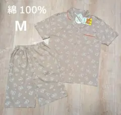 新品　リラックマ　綿100%　半袖　パジャマ　レディース　Мサイズのサムネイル