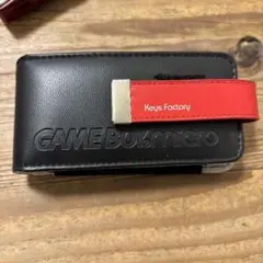 ゲームボーイミクロ　キーズファクトリー　レザーポーチ