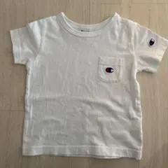 チャンピオン　半袖Tシャツ ホワイト　１１０のサムネイル