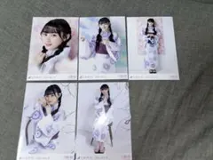 【最安値】川﨑桜　浴衣2025 生写真　5種コンプ 最安値】川﨑桜 浴衣2025 生写真 5種コンプ 乃木坂46 生写真