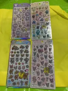 即発正規品うるちゅるポップシールサンリオ3枚エンジェルブルー1クロミマイメロディ