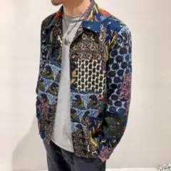 新品未使用 BEAMS PLUS バティック キャンプカラー ジャケット