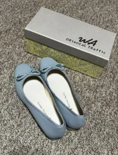 スクエアトゥバレエシューズ オリエンタルトラフィック 37