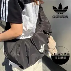 日本未発売✨ Adidas クロワッサン ショルダーバッグ ブラック