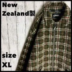 【極上素材】ニュージーランド製 ヴィンテージ フリースジャケット 厚手 a1