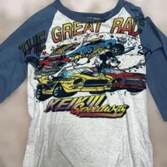 ケイキィーサイコロ4七分袖ミッキースヌーピー?100110ラグランkeikiii