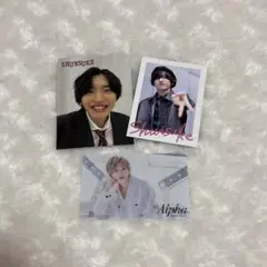 なにわ男子 道枝駿佑 クリアカード 厚紙 セット