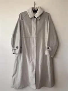 FREAK'S STORE ボア襟 ロングコート ベージュ