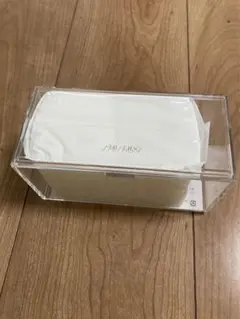 【非売品、新品】　資生堂　コットンケース　クリアケースのサムネイル