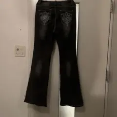 フレアジーンズ　デニム　シーイン　y2k