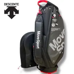 美品 デサント ゴルフ DQBPJJ03 キャディバッグ　9型 軽量