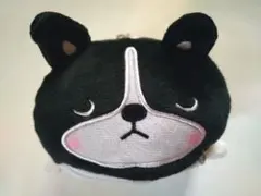 Bullton ブルトン リール付パスケース もちふわ ブラック